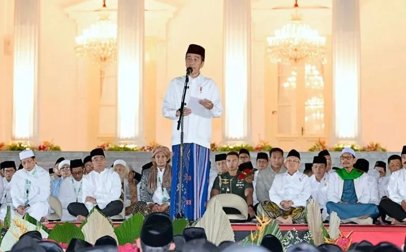 Tangis Presiden Jokowi Pecah Ucapkan Permohonan Maaf kepada Seluruh Rakyat Indonesia