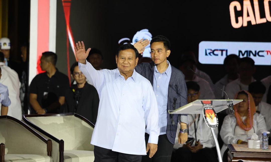 Prabowo-Gibran jadi Pasangan Paling Populer di Tiktok